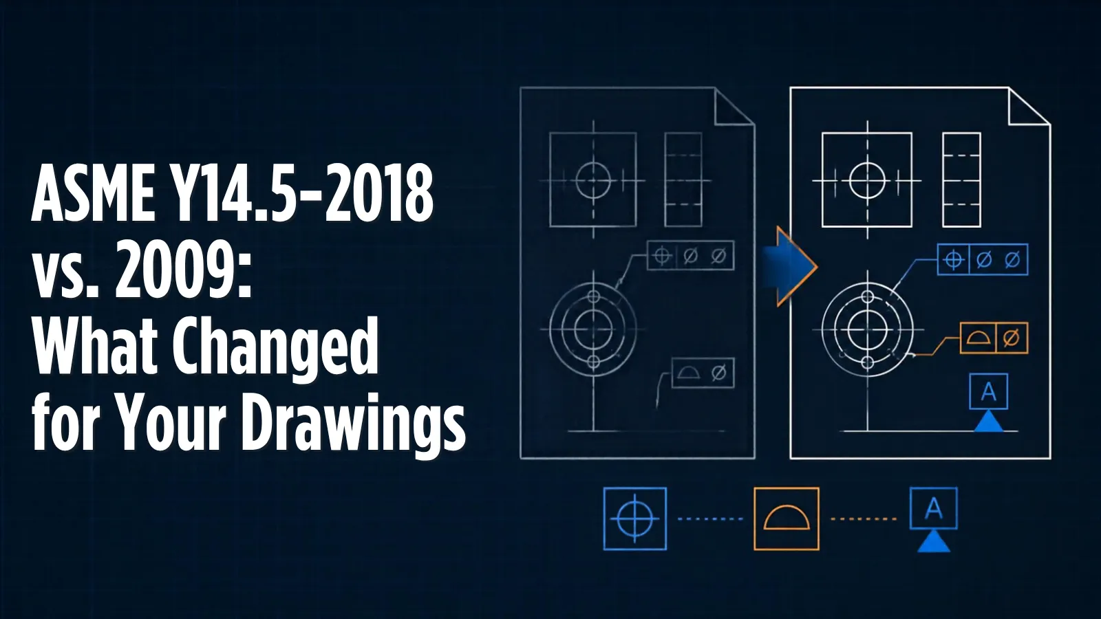 ASME Y14.5-2018 vs. 2009: What Changed for Your Drawings