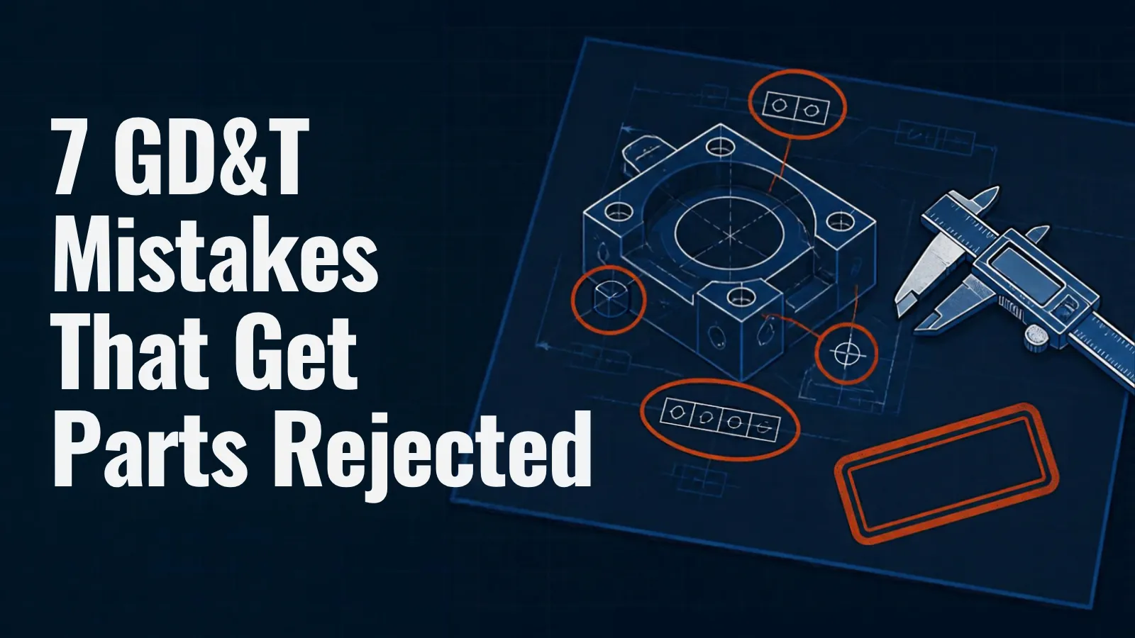 7 GD&T Mistakes That Get Parts Rejected